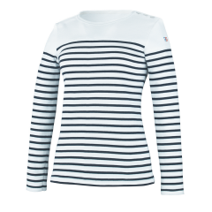 ANCRE ML MIF Rayé marine/blanc - T4